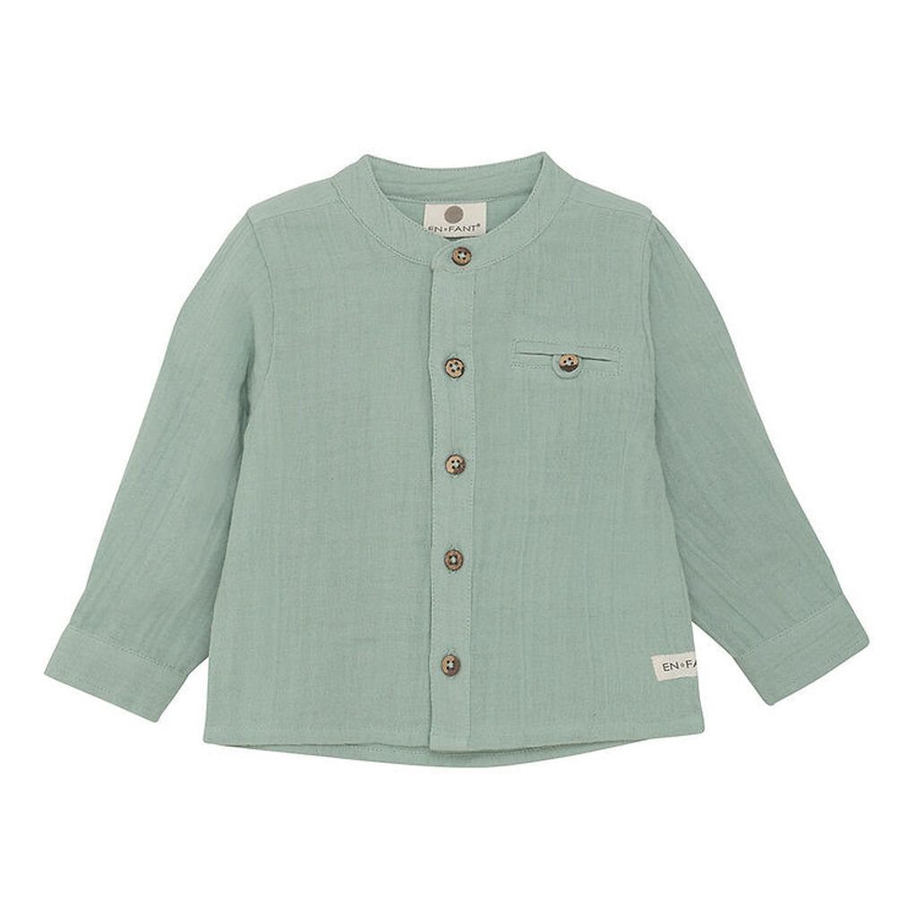 En Fant Skjorte - Musselin - Jadeite