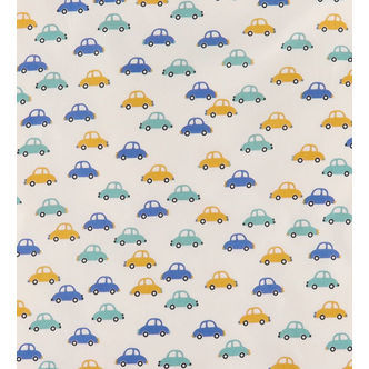 Nørgaard Madsens Sengetøj - Baby - Hvid m. Biler