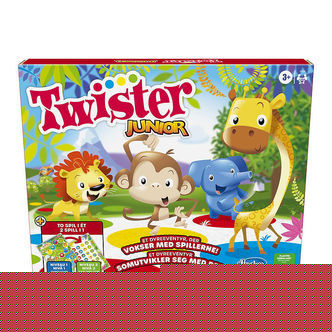 Hasbro Spil - Twister Junior - 2-i-1