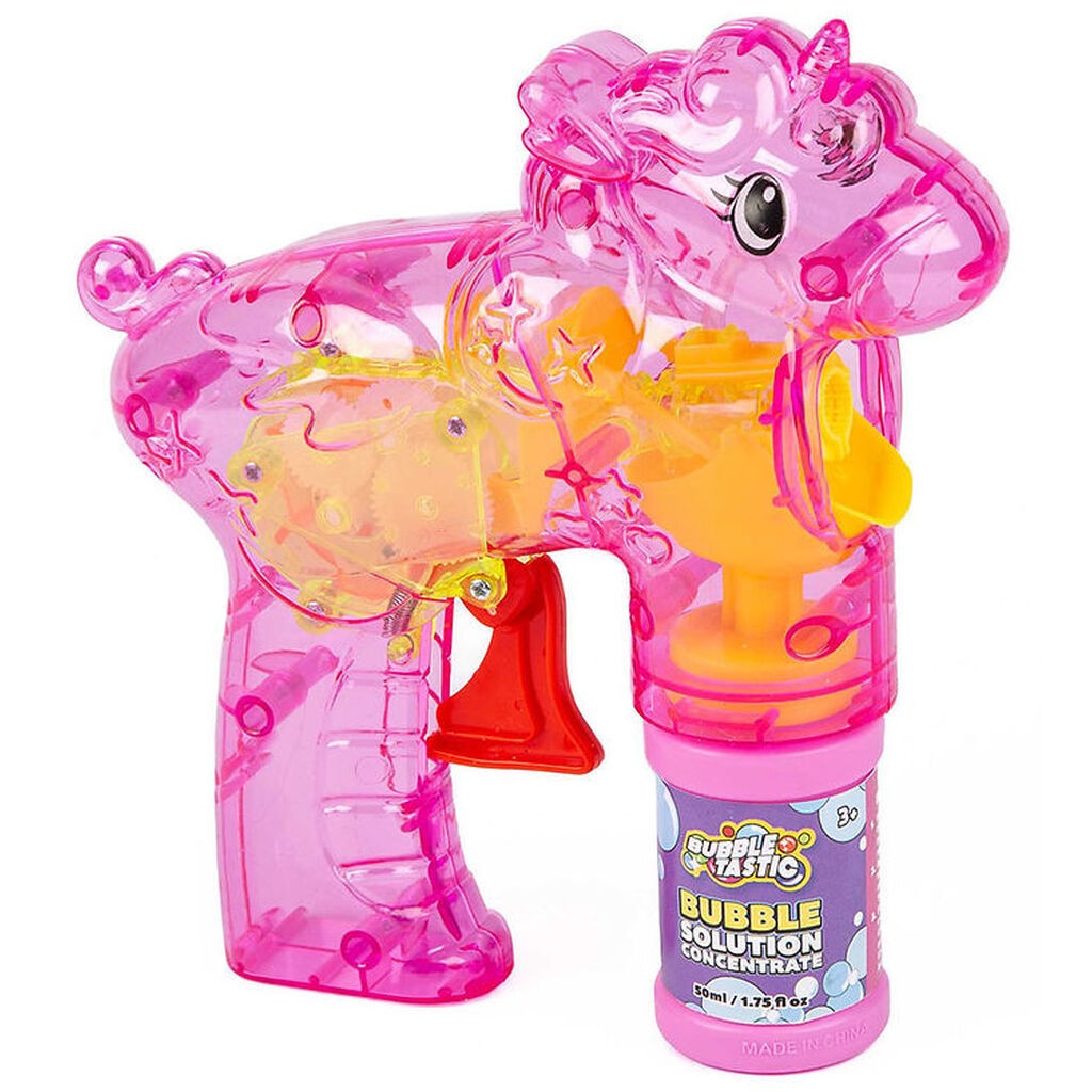 Bubbles Sæbeboblemaskine - Enhjørning m. Lys