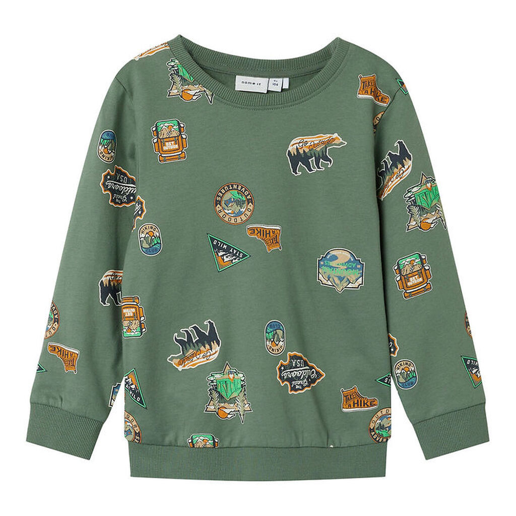 Name It Sweatshirt - NmmNenno - Laurel Wreath
