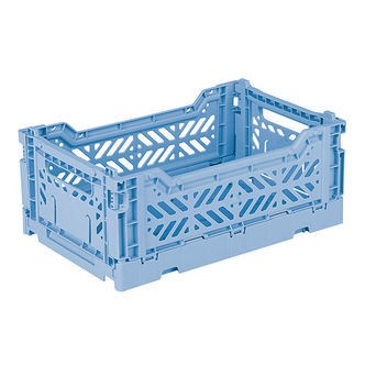 Aykasa Foldekasse - 27x17x11 cm - Mini - Baby Blue