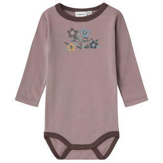 Name It Body l/æ - Uld - NbfWillow - Purple Dove