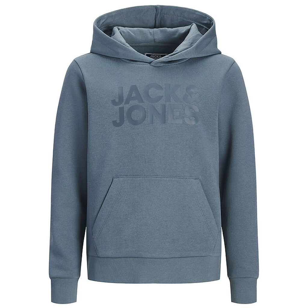 Jack & Jones Hættetrøje - JjeCorp - Blue Mirage/Big Tonal