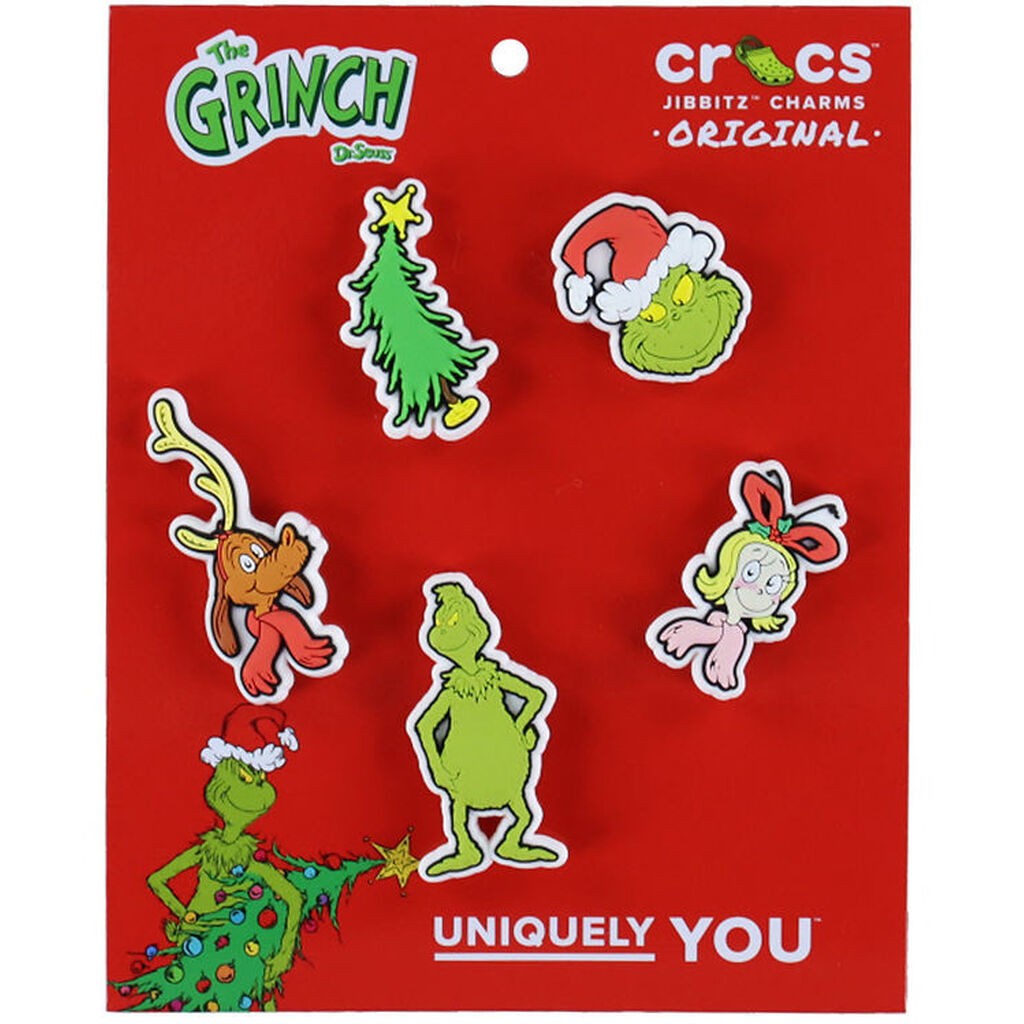 Crocs Vedhæng - The Grinch - 5-pak