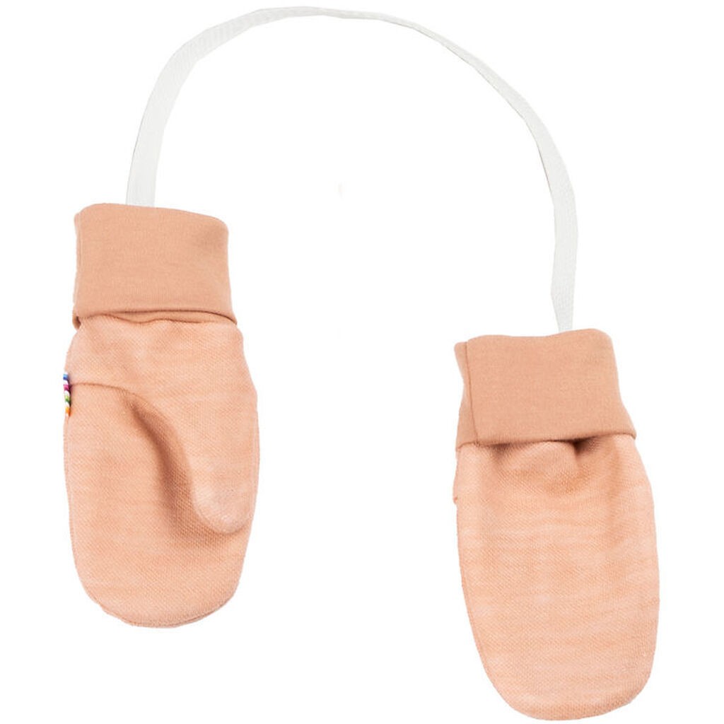 Joha Luffer - Uld/Bambus - 2-Lags - Fersken