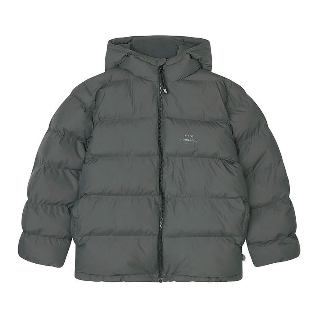 Mads Nørgaard Dynejakke - Light Ripstop Junino - Asphalt