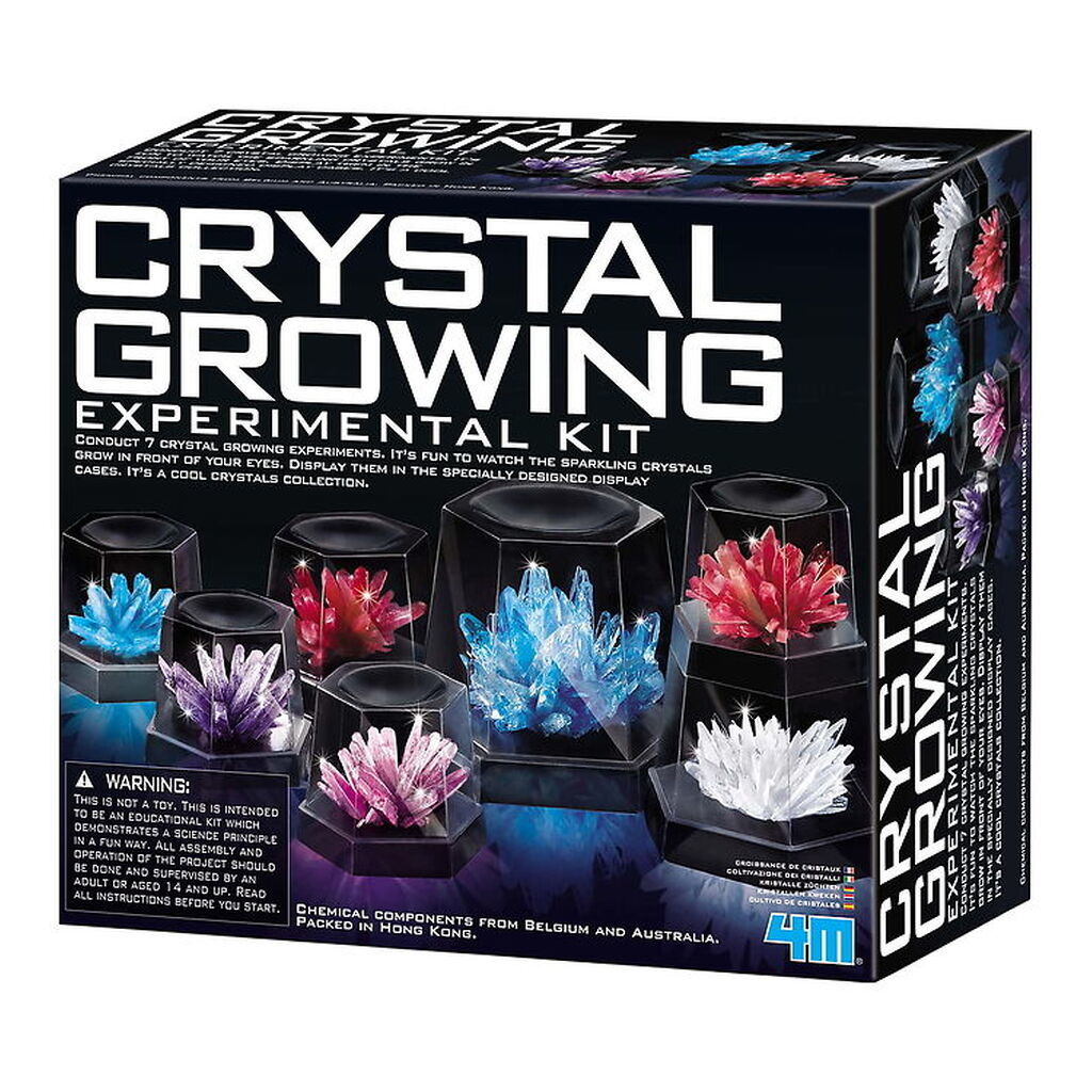 4M Sæt - Crystal Growing Experimental Kit