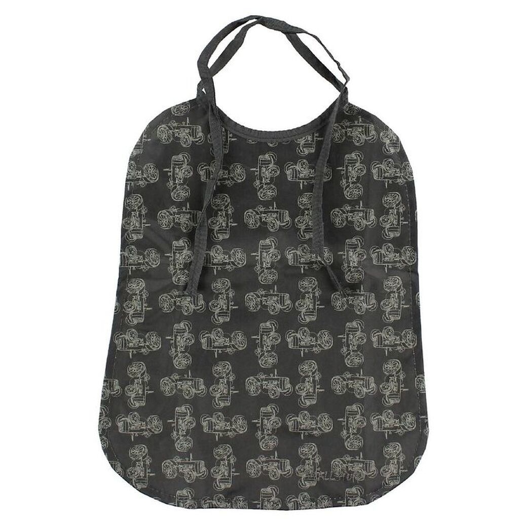 Smallstuff Hagesmæk - Lang - Koksgrå m. Traktorer