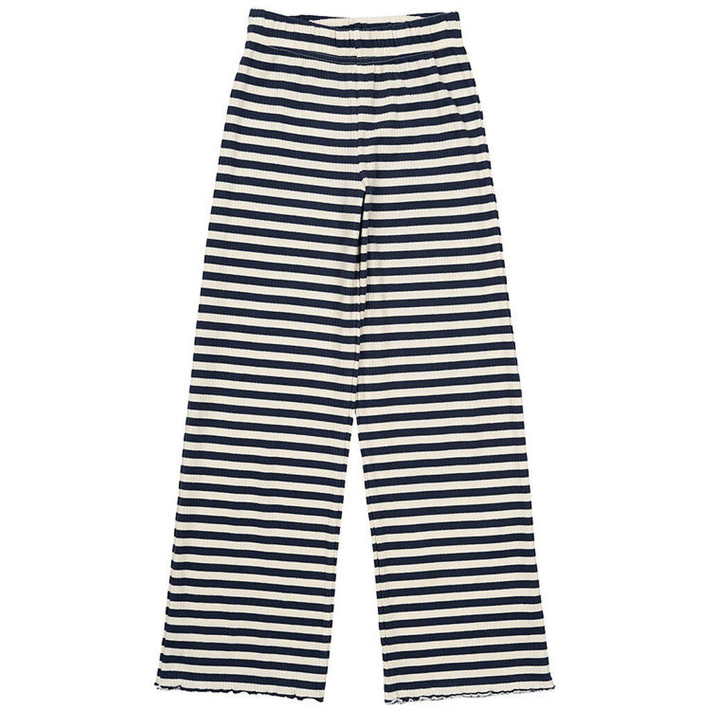 The New Bukser - Rib - TnMoore Wide - Mood Indigo Striped