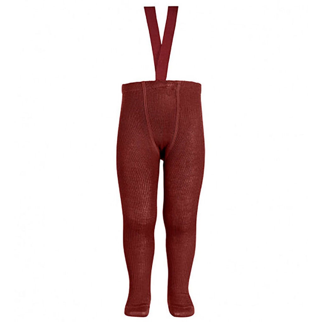 Condor Strømpebukser m. Seler - Uld/Akryl - Granet