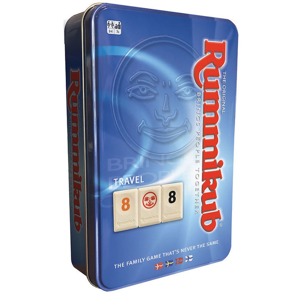 Asmodee - Rummikub Familiespil - Travel Nordic