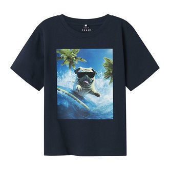 Name It T-shirt - NmmVoto - Navy Blazer/Dog