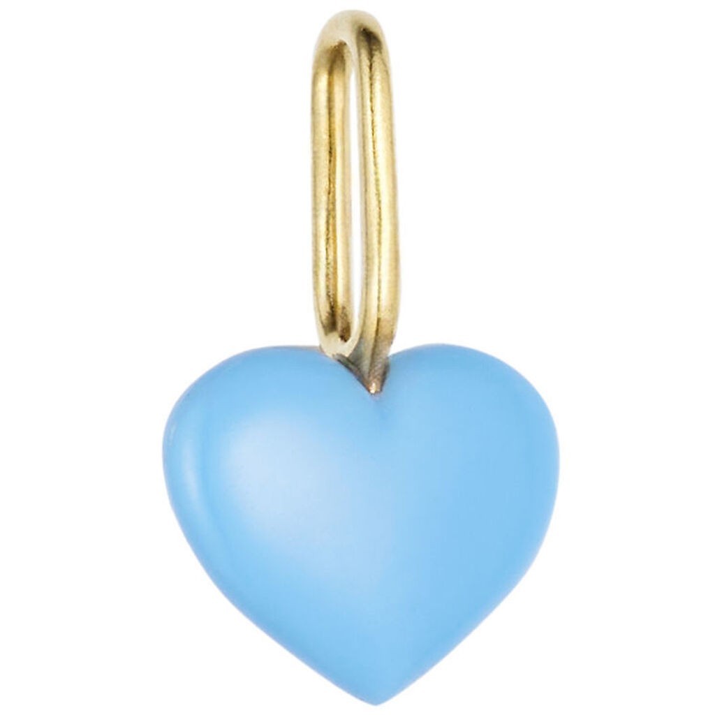 Design Letters Vedhæng - Close To My Heart - Guldbelagt