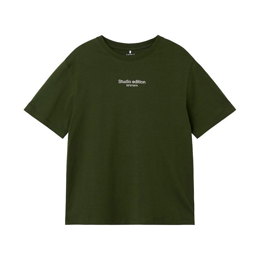 Name It T-shirt - NkmBrody - Noos - Rifle Green