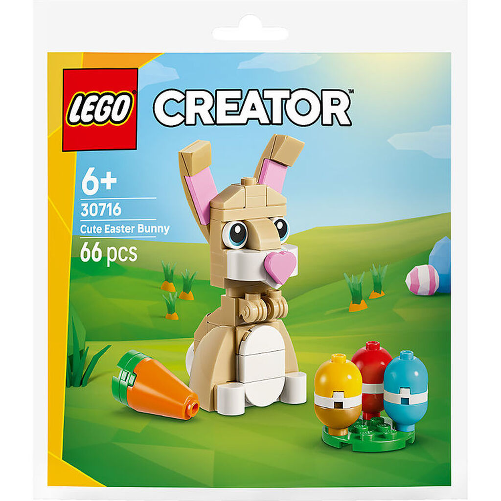LEGOÂ® Creator - Sød Påskehare 30716 - 66 Dele