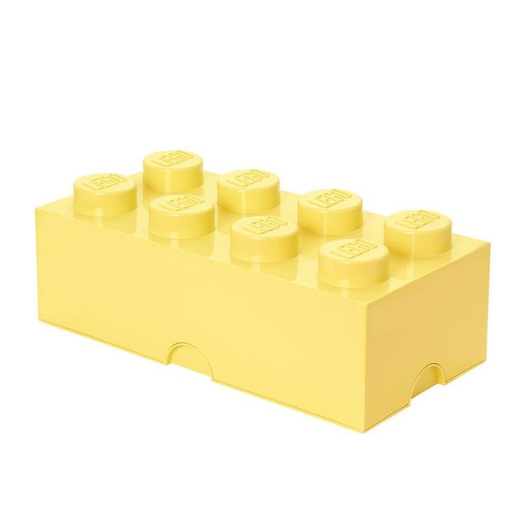 LEGOÂ® Storage Opbevaringsboks - 8 Knopper - 50x25x18 - Cool Yell