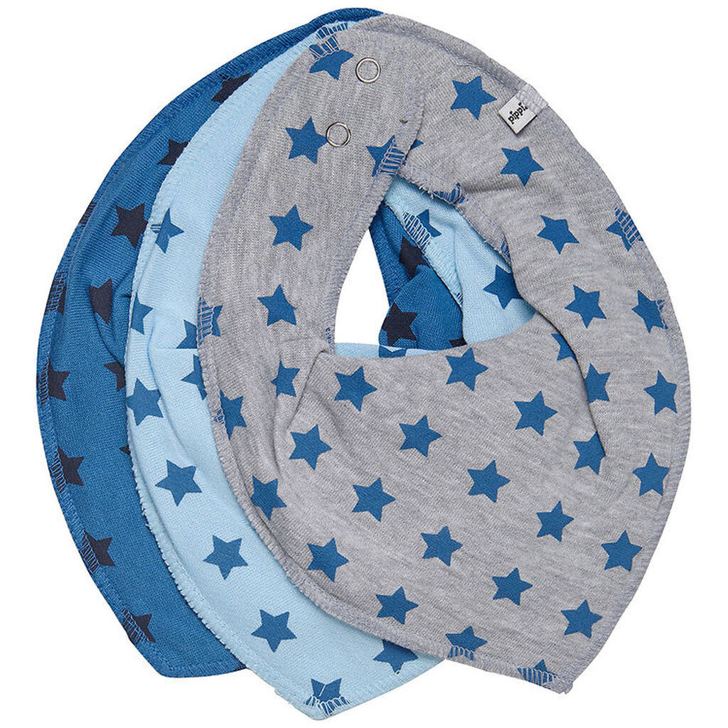 Pippi Savlesmæk - 3-pak - Spids - AOP - Dark Navy