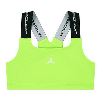Jordan Sportstop - Dri-Fit - Electric Green m. Logo