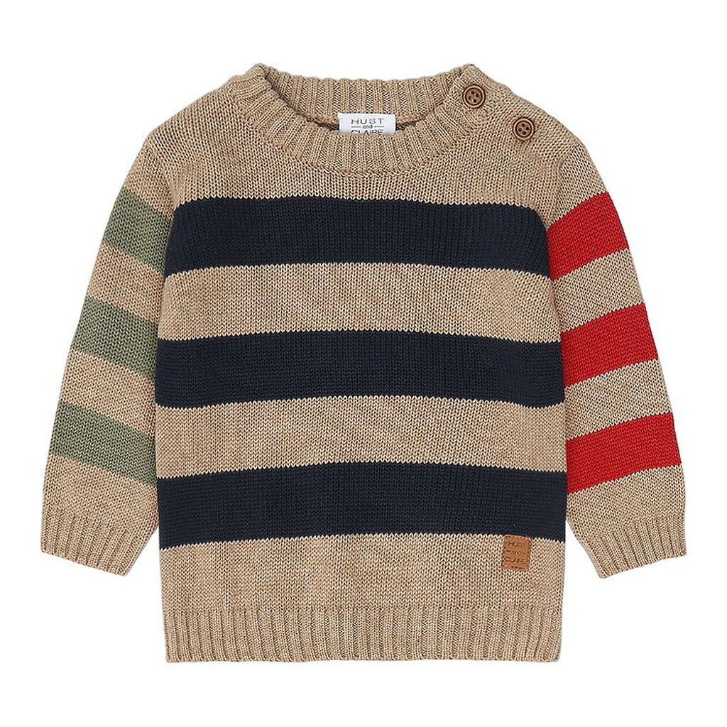 Hust and Claire Bluse - Strik - Pilou - Biscuit