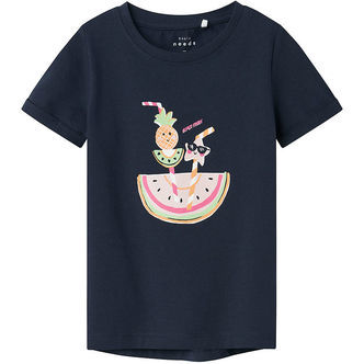 Name It T-shirt - NmfVix - Navy Blazer