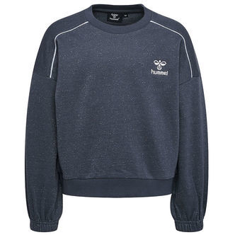 Hummel Sweatshirt - hmlGizela - Ombre Blue m. Glimmer