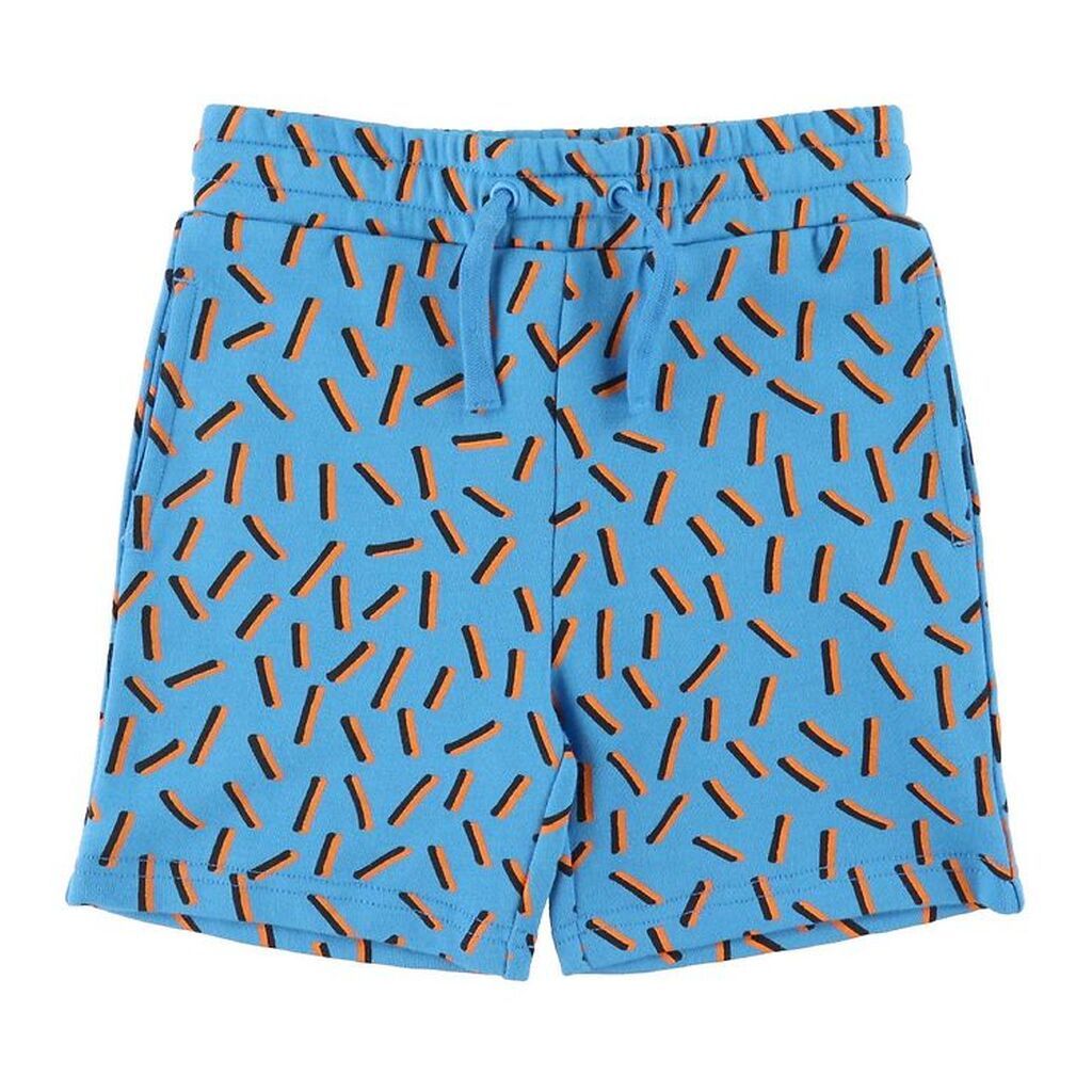 Stella McCartney Kids Sweatshorts - Blå m. Orange