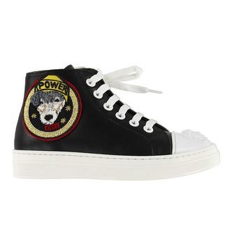 Young Versace Støvler - Sort m. Patches