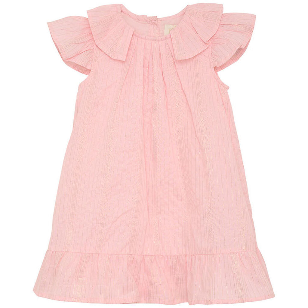 Creamie Kjole - Lurex - Bridal Rose