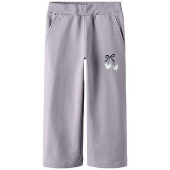 Name It Sweatpants - Wide - NmfBasalt - Lavender Gray