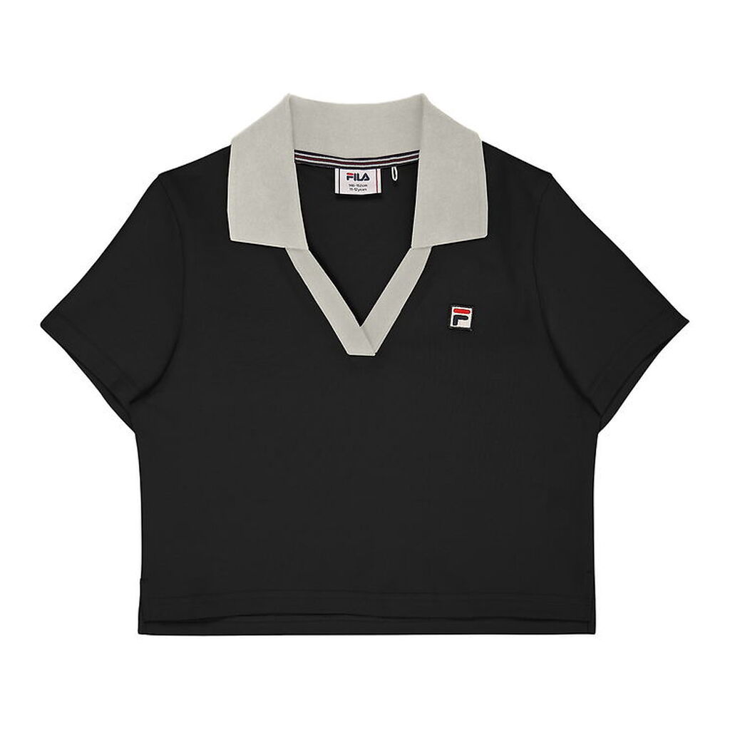 Fila Polo - Cropped - Venaria - Sort m. Logo