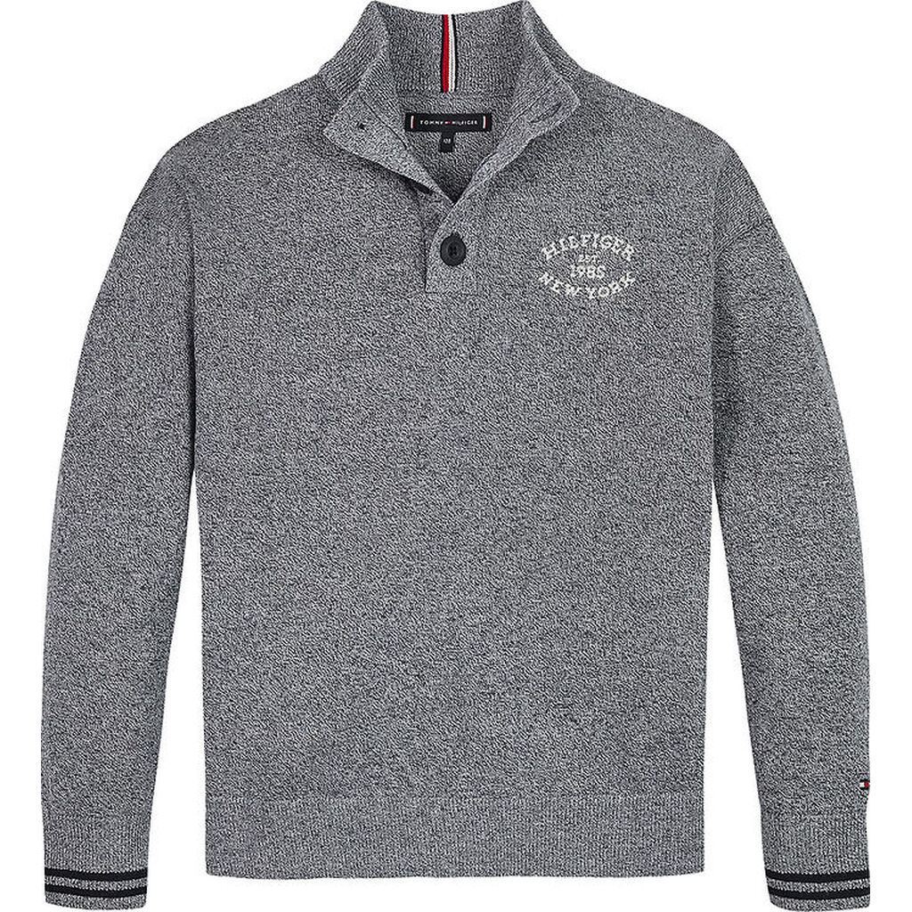 Tommy Hilfiger Bluse - Strik - Monotype - Desert Sky/Aegean Sea