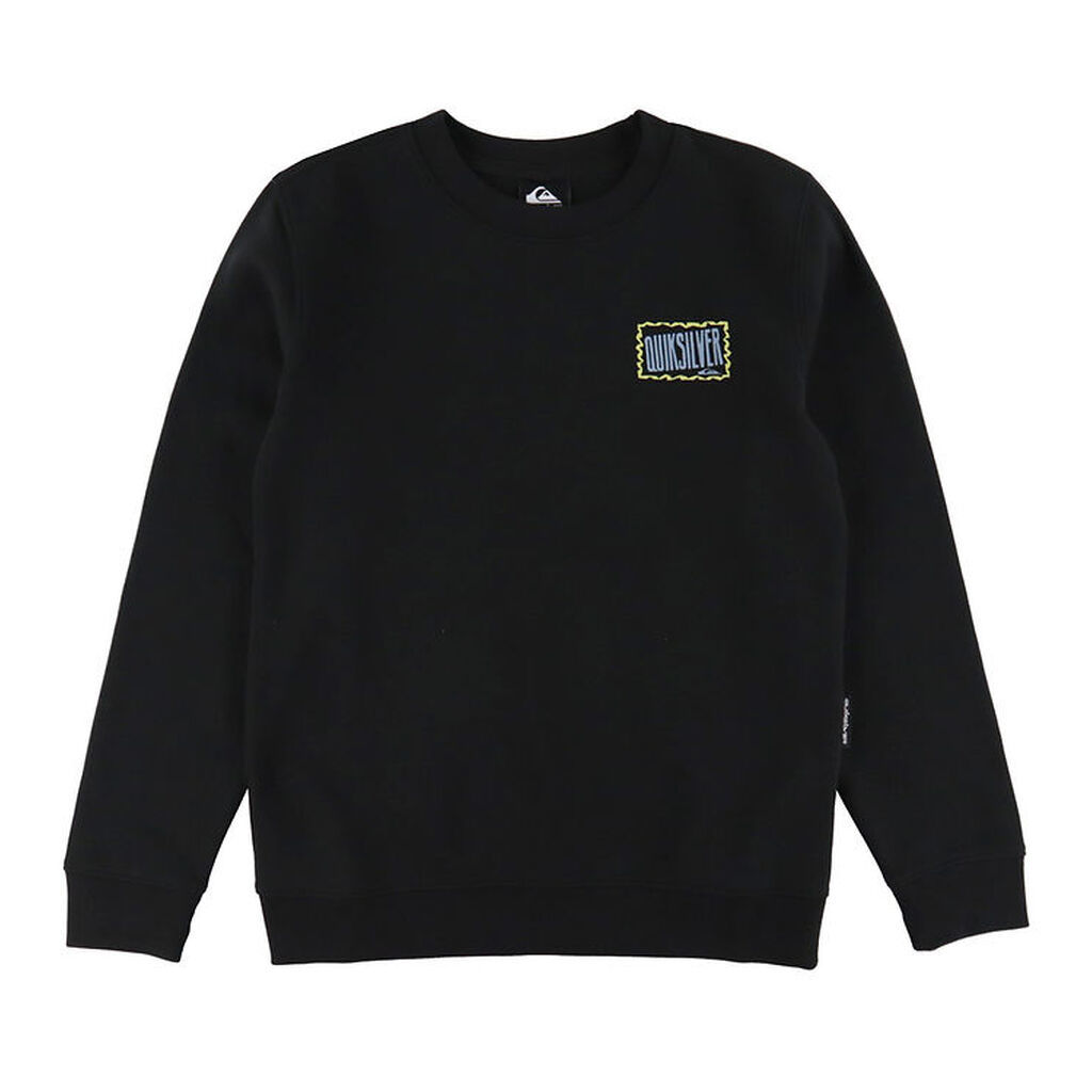 Quiksilver Sweatshirt - Sort m. Print