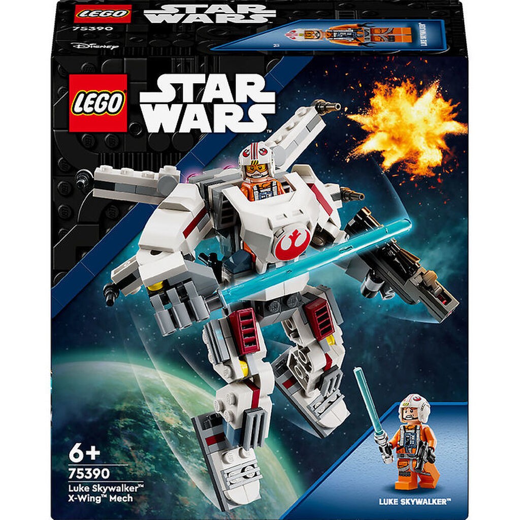 LEGOÂ® Star Wars - Luke Skywalkers X-Wing Mech 75390 - 195 Dele