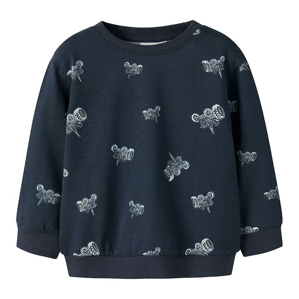 Name It Sweatshirt - NmmVifelix - Navy Blazer/Tractors