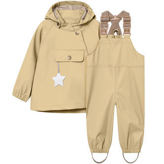 Mini A Ture Regntøj m. Seler - PU - MatWainis - Boulder Sand