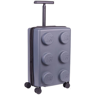 LEGOÂ® Kuffert - Brick 2x3 - Expandable PP - 31 L - Stone Grey