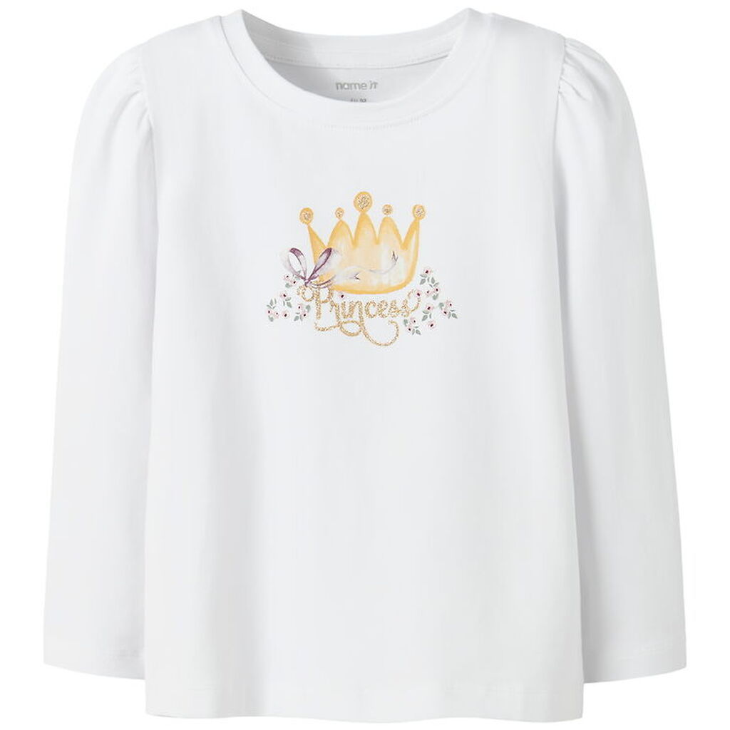 Name It Bluse - NmfRonesses - Bright White