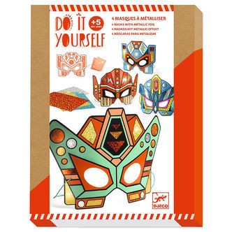 Djeco Maskesæt - DIY - Super Robots