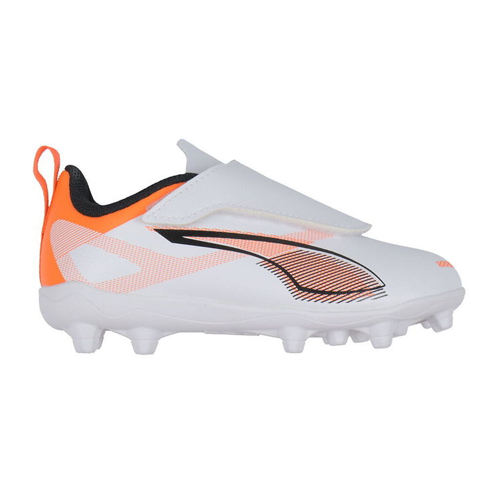 Puma Fodboldstøvler - ULTRA 5 PLAY V FG/AG RB Jr - White/black/g