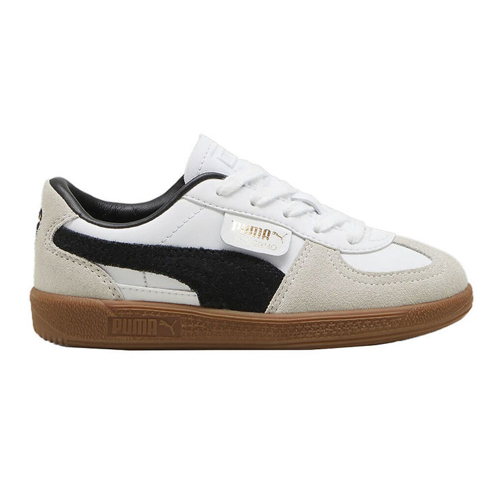 Puma Sko - Palermo Lth PS - Hvid/Vapor Gray