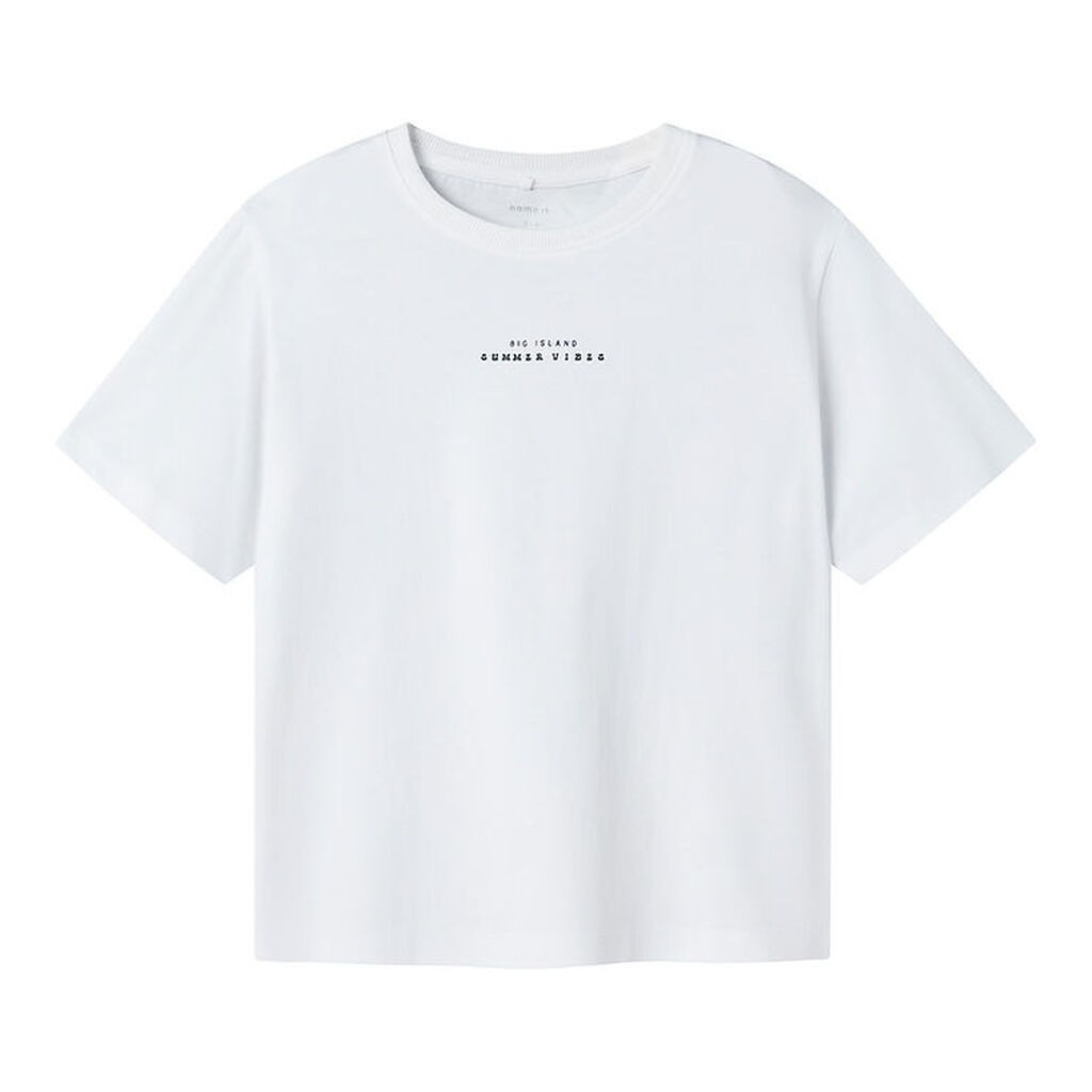 Name It T-shirt - NkmJanti - Bright White