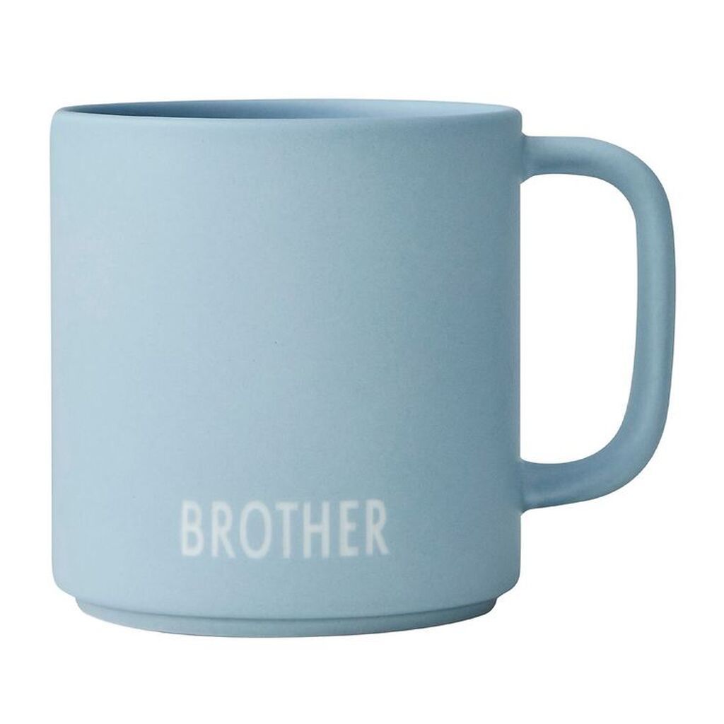 Design Letters Kop - Siblings - Favourite - Blå m. Brother