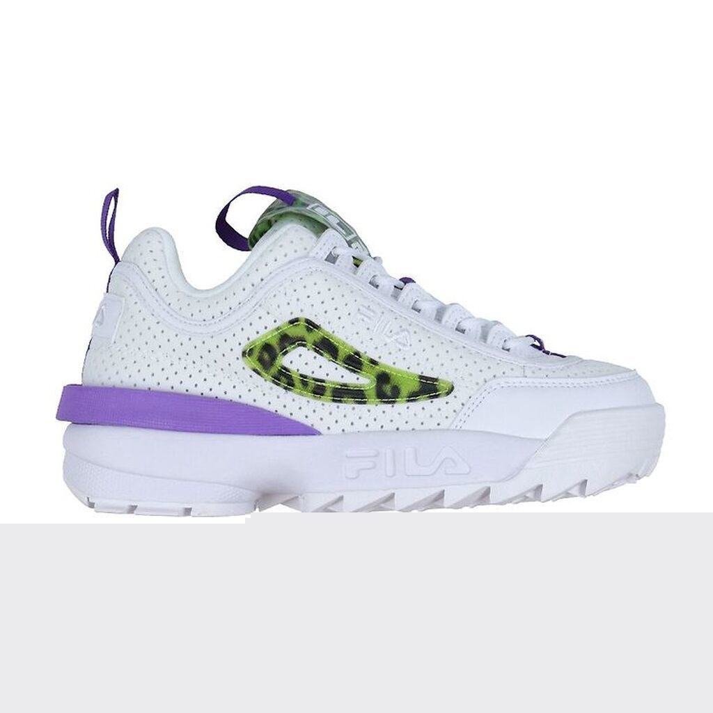 Fila Sneakers - Disruptur T - White-Electric Purple