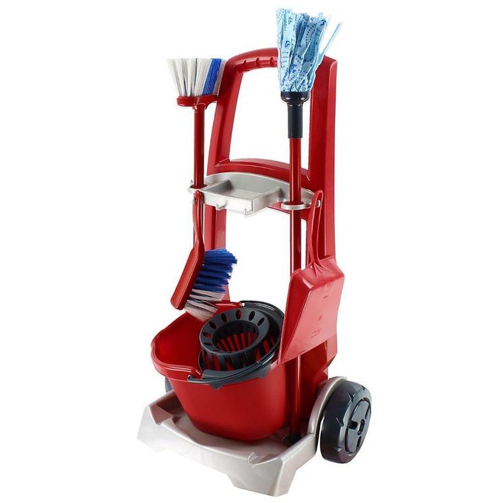 Vileda Junior Rengøringsvogn - Legetøj - Rød