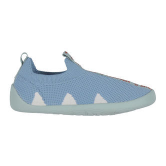 Affenzahn Sko - Slipper Knit Flinky Shark - Blå