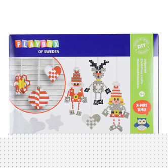 Playbox Perlesæt - 4000 stk. - Julepynt