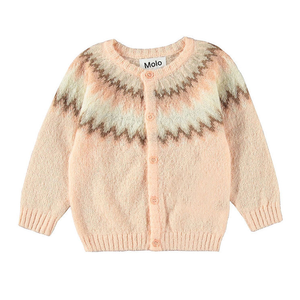 Molo Cardigan - Uld - Bay - Petal Blush