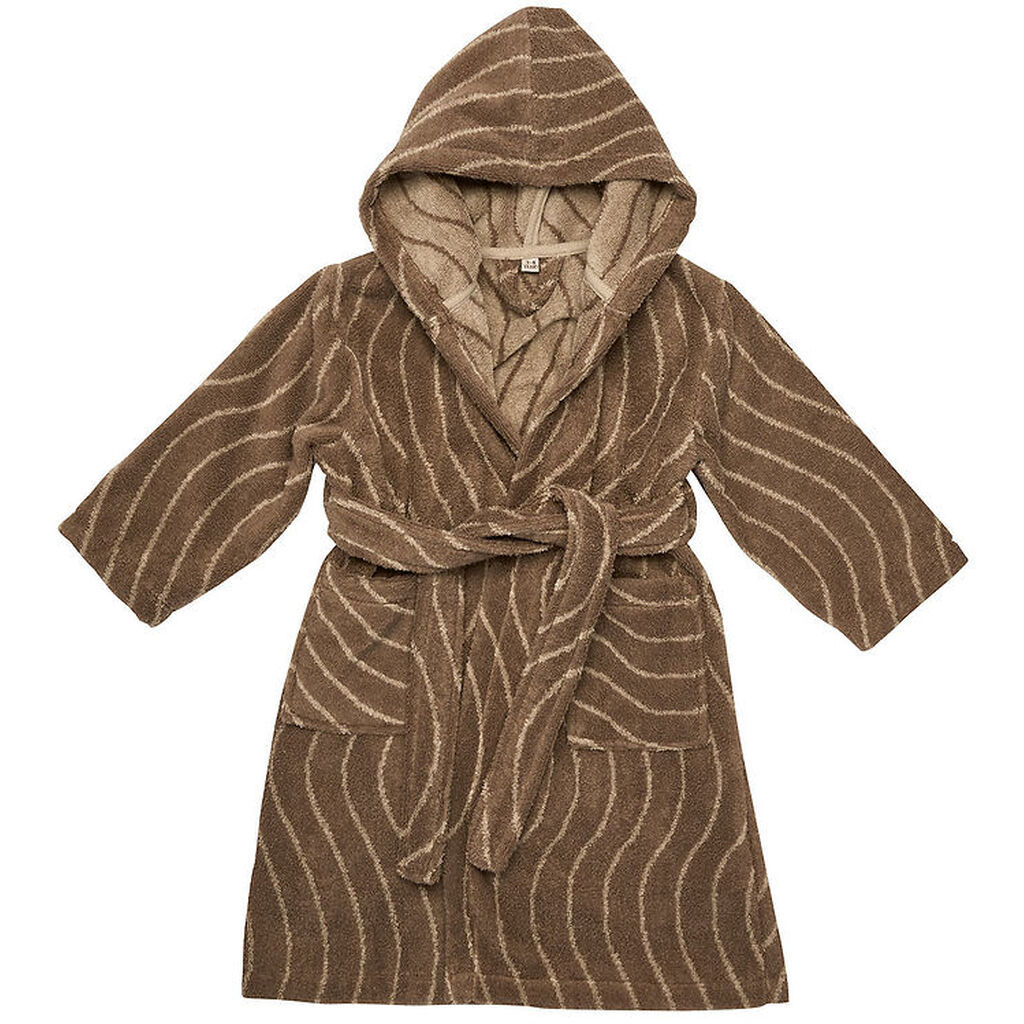 Leander Badekåbe - Woodland - Mocca
