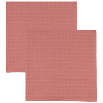 Cam Cam Stofbleer - 72x72 cm - 2-pak - Sienna